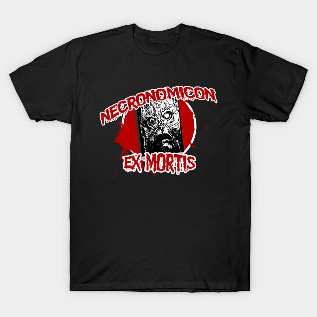 The Necronomicon Ex Mortis T-Shirt by Meta Cortex